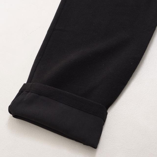 ワイドパンツ メンズ イージーパンツ 起毛 ピーチスキン リラックス