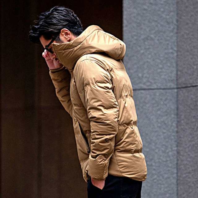 ダウンジャケット メンズ ブランド おしゃれ シームレス 軽量