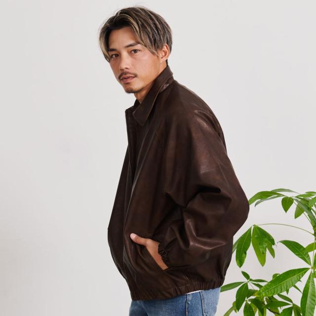 レザージャケット メンズ アウター 大きいサイズ PUレザー