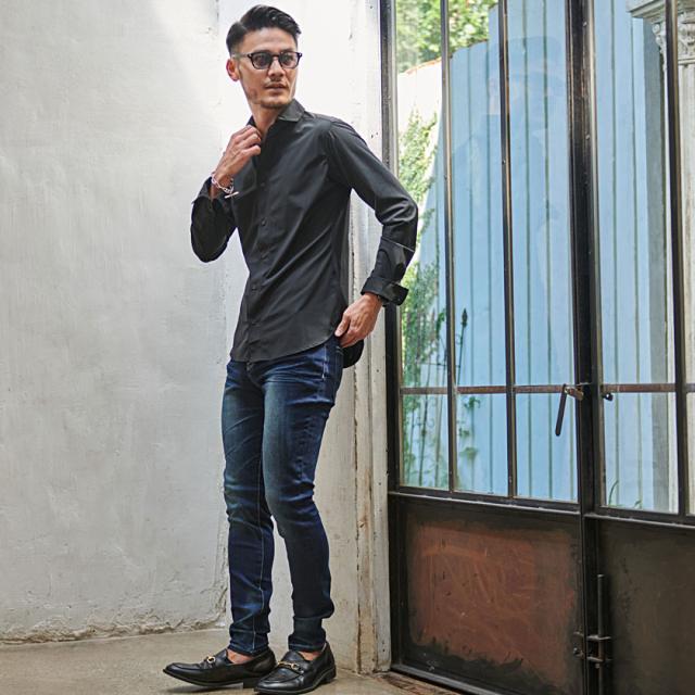 デニムパンツ メンズ ブランド 大人 スキニーパンツ ストレッチ