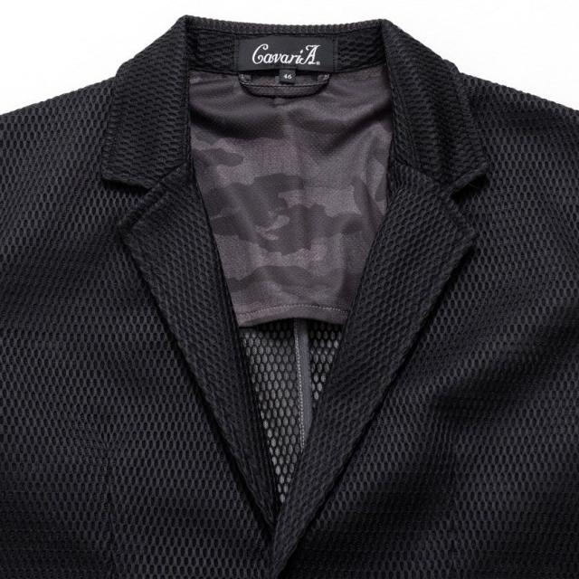 テーラードジャケット メンズ 春 夏 メッシュ素材 涼しい 速乾 軽量