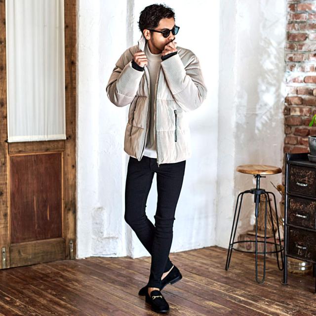 中綿ジャケット メンズ アウター ジャケット ブルゾン FELLEX 防寒