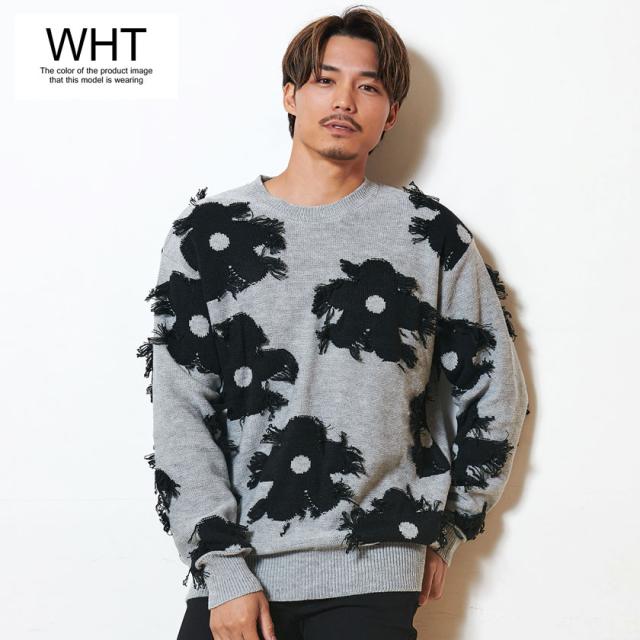 セーター メンズ ニット 長袖 大きいサイズ ニット セーター メンズ 秋服 冬服 秋冬 ブラック ホワイト 長袖セーター おしゃれ 2色 オーバーサイズ ニット セーター メンズ 洗える ニット