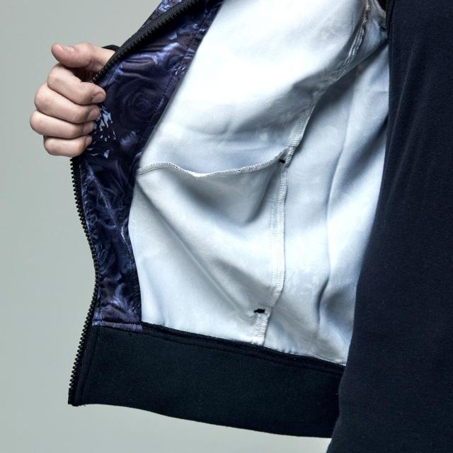 MA-1 メンズ おしゃれ MA-1ジャケット MA1 ボンバージャケット 花柄