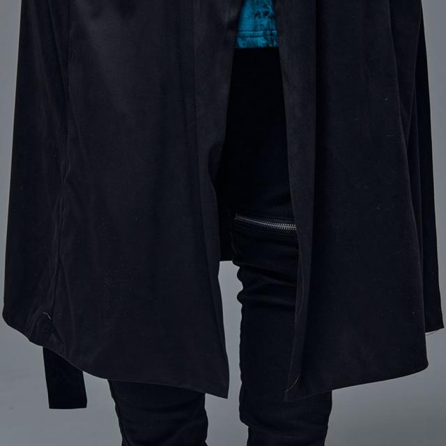 コート メンズ アウター ブランド スエード スウェード カーディガン V