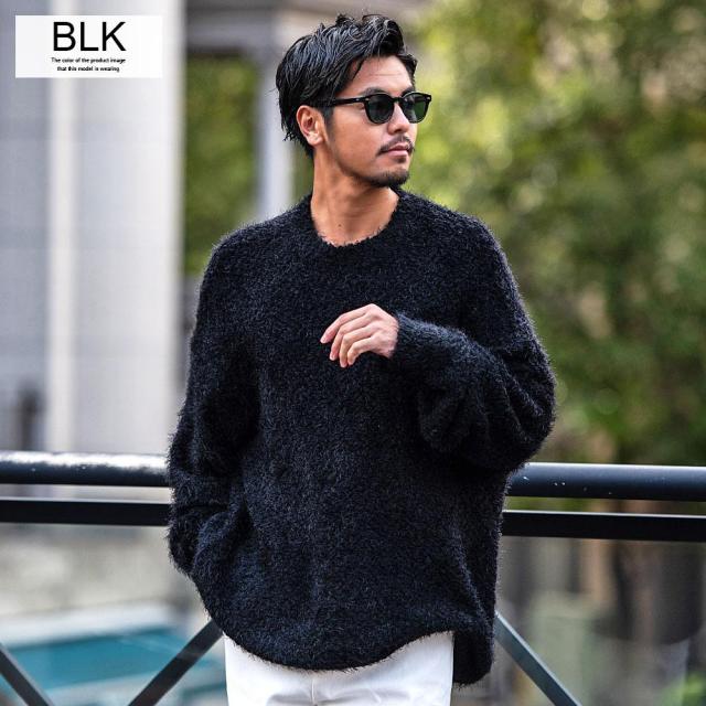 ニット メンズ セーター 長袖 ブランド おしゃれ 防寒 暖かい 大きい