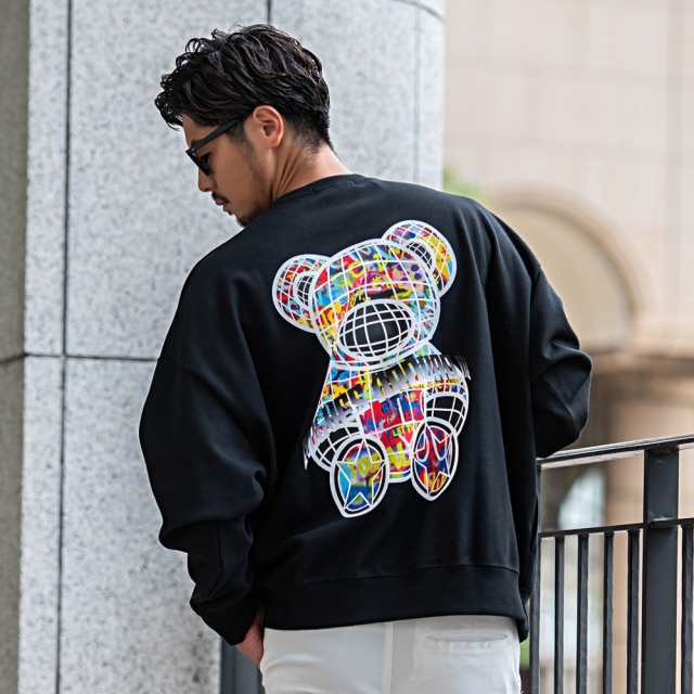 nitraid クマデザイン スウェットトレーナー XX-LARGE トップス