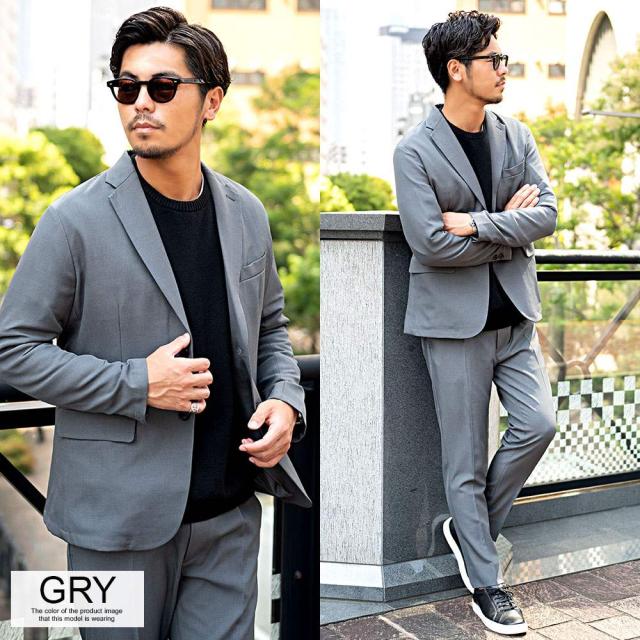 カジュアルスーツ メンズ 大きいサイズ XL XXL 2L 3L おしゃれ