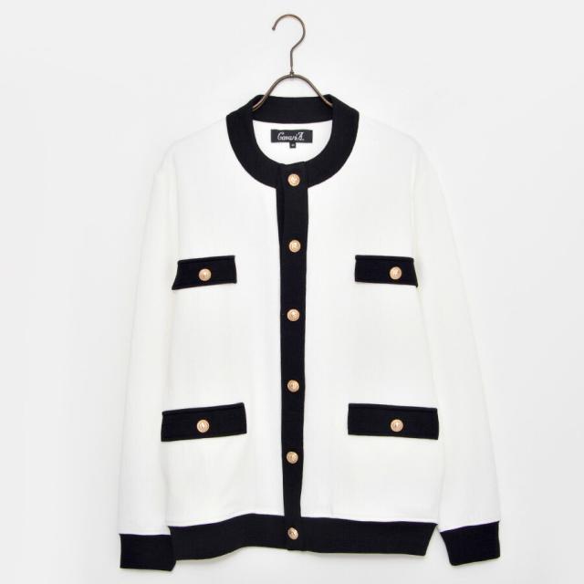 カーディガン メンズ ブランド おしゃれ カーデ カットジャケット
