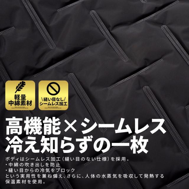 MA-1 メンズ ジャケット ブランド おしゃれ MA1 ボンバージャケット 中綿ジャケット 軽量 ブルゾン ミリタリージャケット シームレス 防寒 防風 暖かい あったか 無地 シンプル CavariA 大人 20代 30代 40代 50代 ちょいワル ユニセックス 男性 男 服 秋 冬 秋冬 [CANG25-65]_2