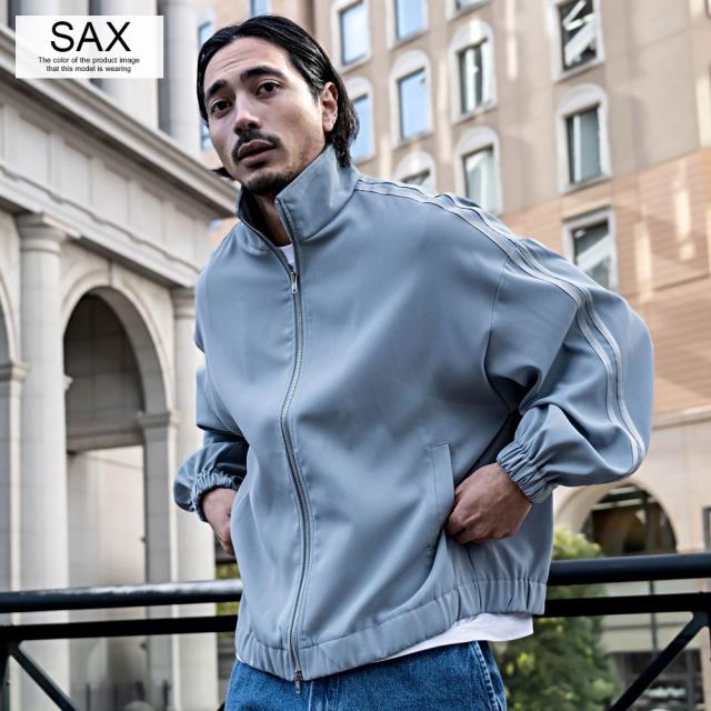 LUXEAKMPLUS】ゴルフ カモ柄 トラックジャケット ブルゾン Lサイズ