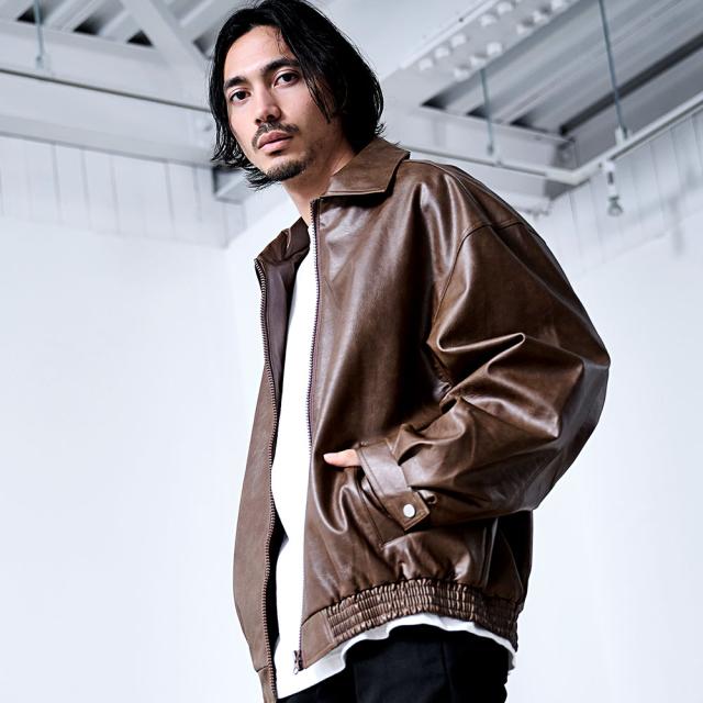 新品大人気 メンズライダースコートジャケット革ジャン裏起毛厚手レザー 3色 大きいサイズあり欧米風 防寒サイズ選択可冬物ブラック5XL