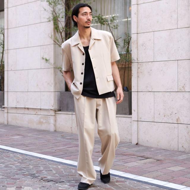 ワイドパンツ メンズ ブランド スラックス おしゃれ イージードパンツ