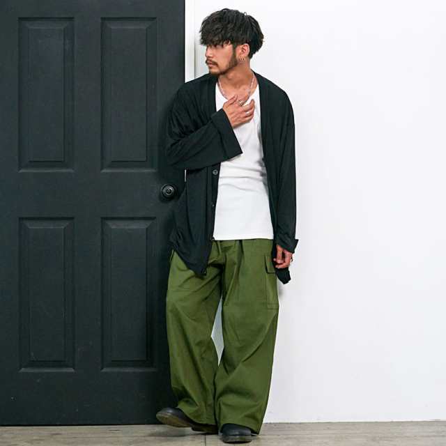 【WHO’S WHO gallery】M-65ワイドカーゴパンツ