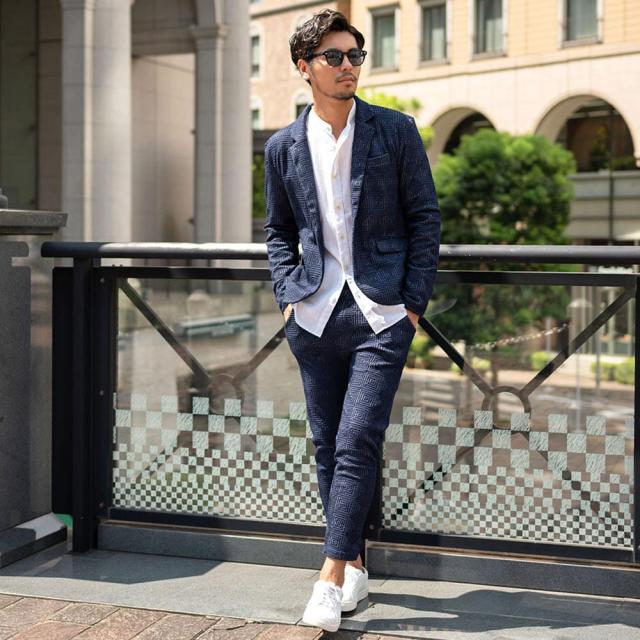 セットアップ メンズ おしゃれ 上下セット 2点セット テーラード