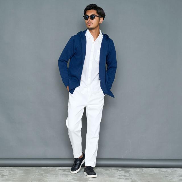 カーディガン メンズ ブランド アウター おしゃれ キルティング 千鳥柄