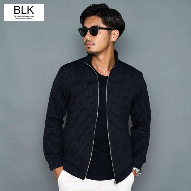 ブルゾン メンズ ジャケット ブランド 大人 キルティング バスケット