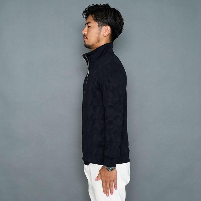 ブルゾン メンズ ジャケット ブランド 大人 キルティング バスケット