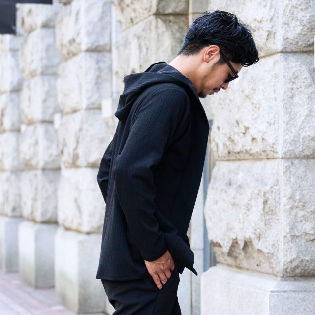 カーディガン メンズ ブランド フーディガン ガウン ライトアウター