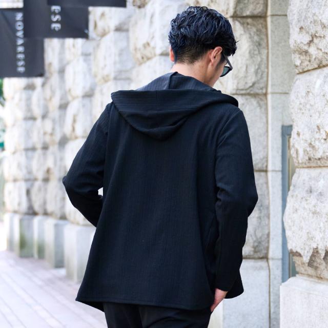 カーディガン メンズ ブランド フーディガン ガウン ライトアウター