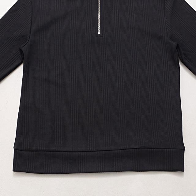 トレーナー メンズ ブランド 長袖Tシャツ 大きいサイズ ゴルフウェア プルオーバー ハーフジップ トップス シンプル 無地 おしゃれ テレコ 暖かい あったか CavariA 大人 20代 30代 40代 50代 ちょいワル ユニセックス 男性 男 服 秋 冬 秋冬 ファッション [CAST25-33] トレーナー メンズ ブランド 長袖Tシャツ 大きいサイズ ゴルフウェア