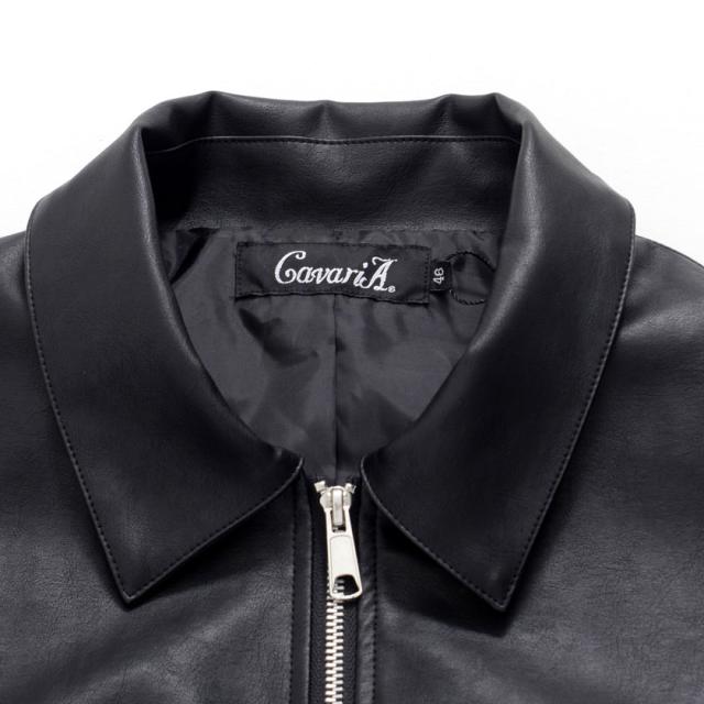 MIEL CRISHUNANT黒 合成皮革 レザージャケット Fサイズ MIEL CRISHUNANT黒 合成皮革 レザージャケット Fサイズ MIEL