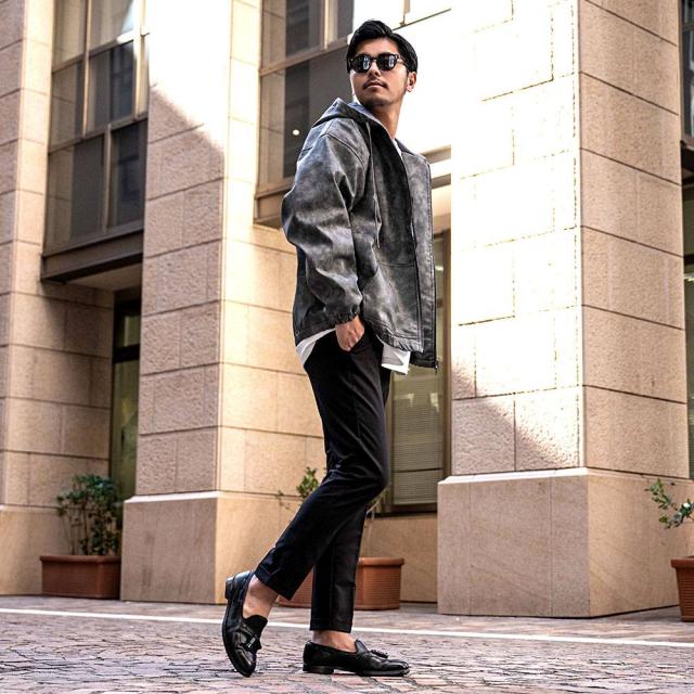 パーカー メンズ ブランド 大きいサイズ おしゃれ ジップアップ