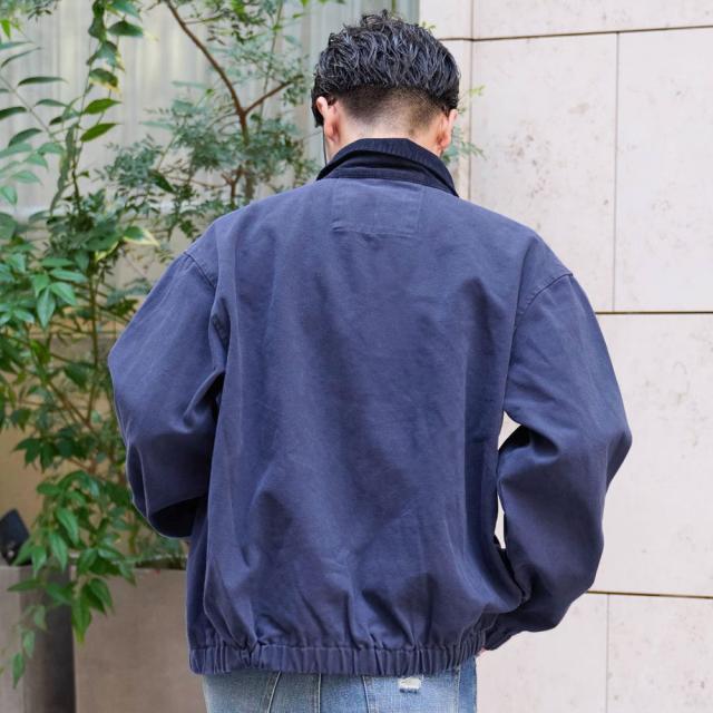 ジップジャケット ジャケット メンズ ダック生地 アウター 羽織り