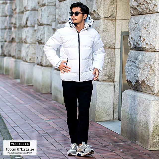 中綿ジャケット メンズ ブルゾン おしゃれ 中綿ブルゾン 撥水加工 止水