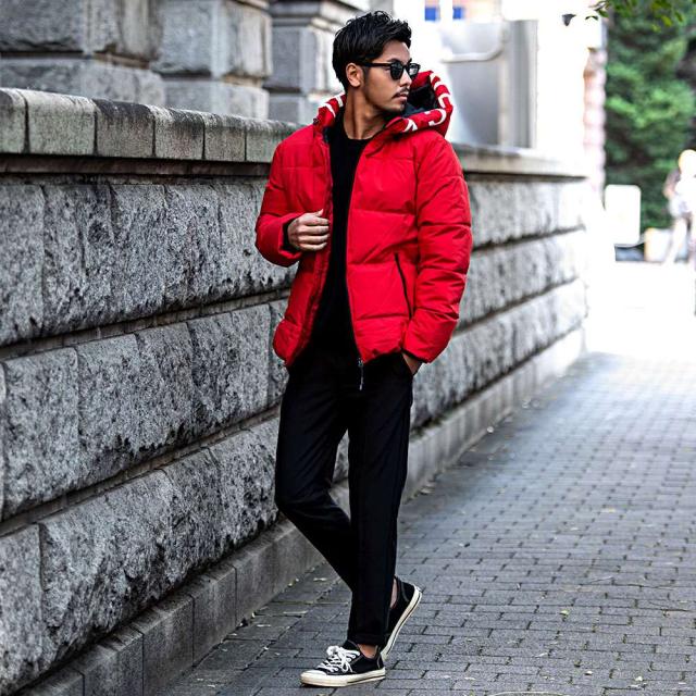 中綿ジャケット メンズ ブルゾン おしゃれ 中綿ブルゾン 撥水加工 止水