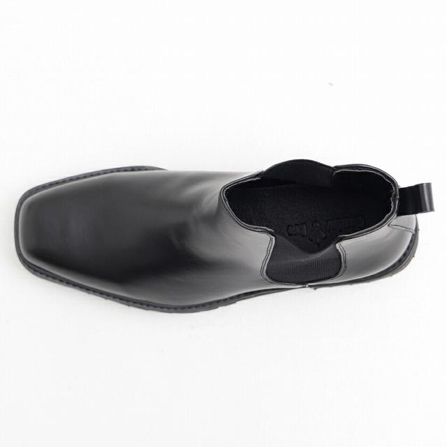 ブーツ メンズ ブランド 大人 おしゃれ サイドゴア ショートブーツ 靴 PUレザー ブラック 黒 シューズ 厚底 5.0cm ヒール 合成皮革 カジュアル きれいめ 通学 通勤 25cm 25.5cm 26cm 26.5cm 27cm 27.5cm 20代 30代 40代 メンズファッション 即日発送 [CLE-671]