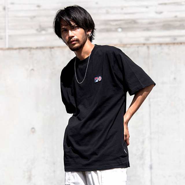 セール SALE BE：FIRST BE:FIRST BE FIRST ビーファースト FILA フィラ コラボ ブランド Tシャツ メンズ  レディース 半袖 トップス カットソー ロゴ プリント ユニセックス 男女兼用 黒 白 M L SOTA SHUNTO MANATO RYUHEI  JUNON RYOKI LEO