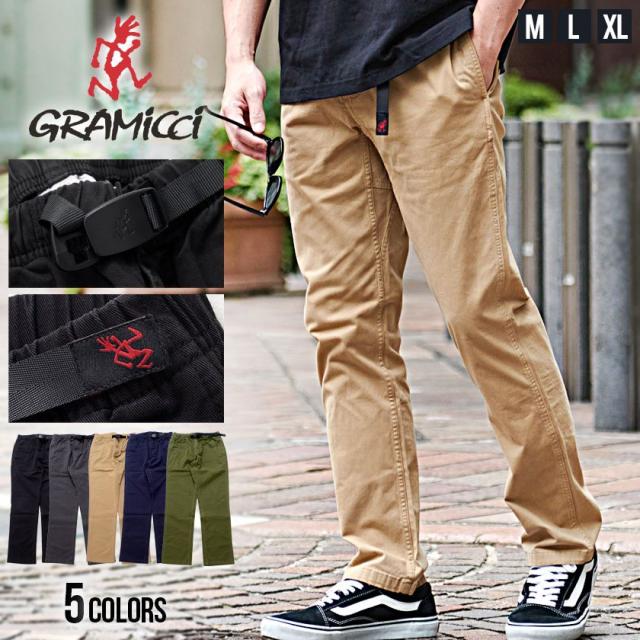 GRAMICCI グラミチ テーパードパンツ メンズ おしゃれ ストレッチ クライミングパンツ チノパン チノパンツ ベージュ ブラック ネイビー ブルー 黒 白 紺 青 アウトドア キャンプ 服 父の日 春 夏 春服 夏服メンズファッション 即日発送 [G109-OGS]