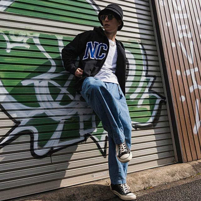 OVB イーグルス 刺繍 メンズ スウェット パーカー M ネイビー US古着 OVB イーグルス 刺繍 メンズ スウェット パーカー M ネイビー US古着