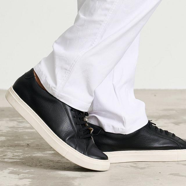 パンツ メンズ ブランド おしゃれ ロングパンツ ジャガード ロゴ