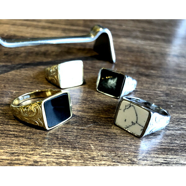 Sepia ハワイアンジュエリー 指輪 リング メンズ レディース ペア ステンレス ゴールド シルバー 金属アレルギー 対応 7号 001 Sepia ハワイアンジュエリー 指輪 リング メンズ レディース ペア