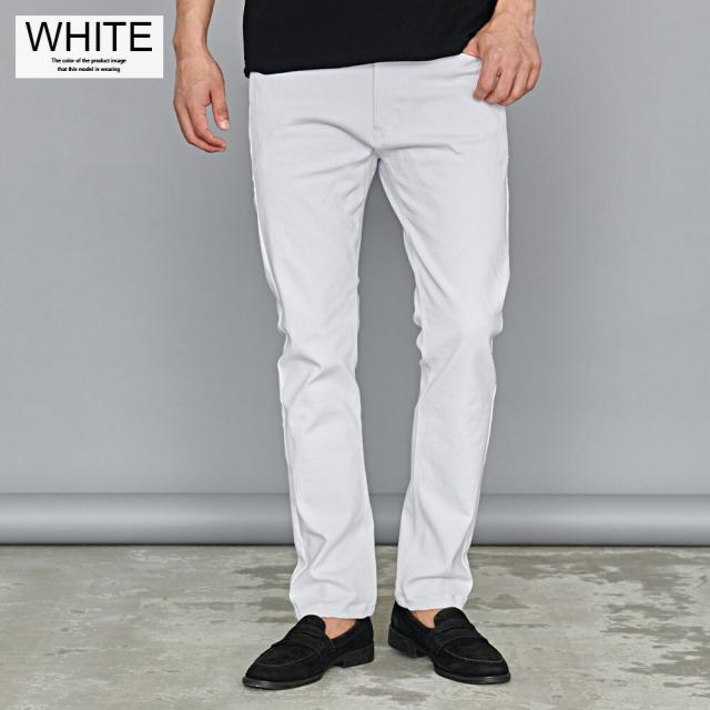 セール価格 SALE デニムパンツ メンズ ジーパン Gパン VIOLA ヴィオラ ビオラ ポケット付き ロゴ セットアップ可 エンブレム ストレッチ 伸縮性 ボトムス ホワイト ブラック 白 黒 M L XL 大人 上品 20代 30代 40代 ユニセックス 男性 男 服 秋 冬 秋冬 ファッション [S52138] セール価格 SALE デニムパンツ メンズ ジーパン Gパン VIOLA ヴィオラ