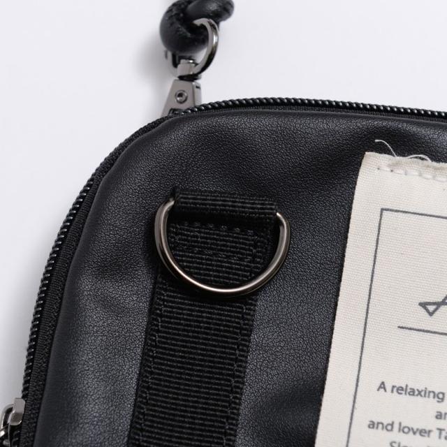 ショルダーバッグ メンズ ポーチ ウォレットポーチ 大人 ブランド PU