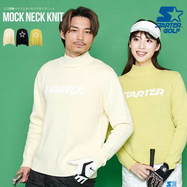 STARTER GOLF スターターゴルフ セーター メンズ ニット ゴルフウェア ゴルフウエア おしゃれ メンズ レディース ユニセックス ニット セ