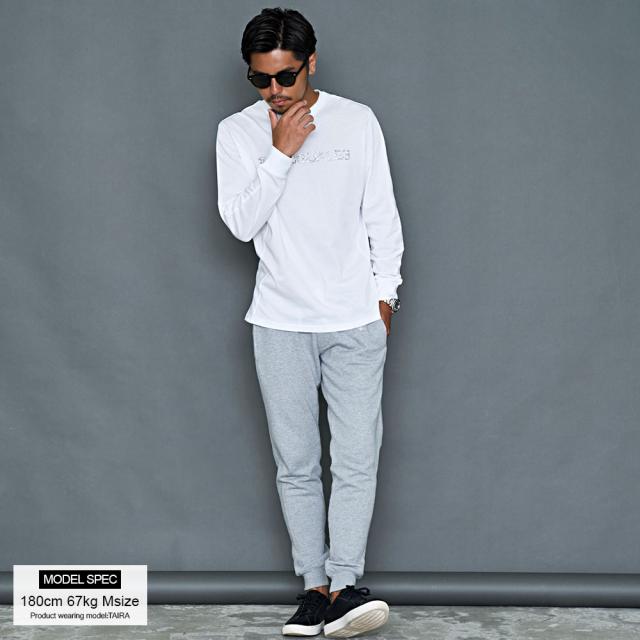 スウェットパンツ メンズ リブパンツ 1PIU1UGUALE3 RELAX ウノピゥウノウグァーレトレ THIGH LOGO LONG PANTS サイドロゴ スエットパンツ パンツ スポーツ グレー ブラック 黒 ユニセックス 20代 30代 40代 ユニセックス 男性 男 服 秋 冬 秋冬 ファッション [USB-24088]