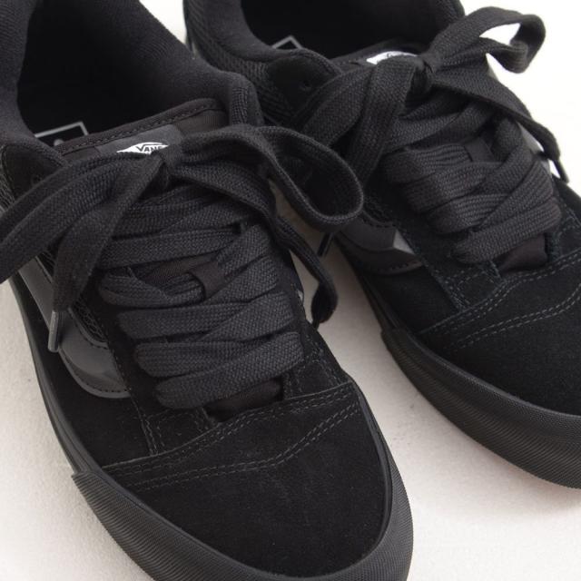 VANS バンズ ヴァンズ スニーカー メンズ ブランド KNU SKOOL ニュースクール VN0009QCBKA スケートシューズ おしゃれ 靴 くつ クツ シューズ スウェード スエード カジュアル ストリート ブラック 黒 VN0009QCBKA 26cm 26.5cm 27cm 27.5cm 28cm [VN0009QCBKA]