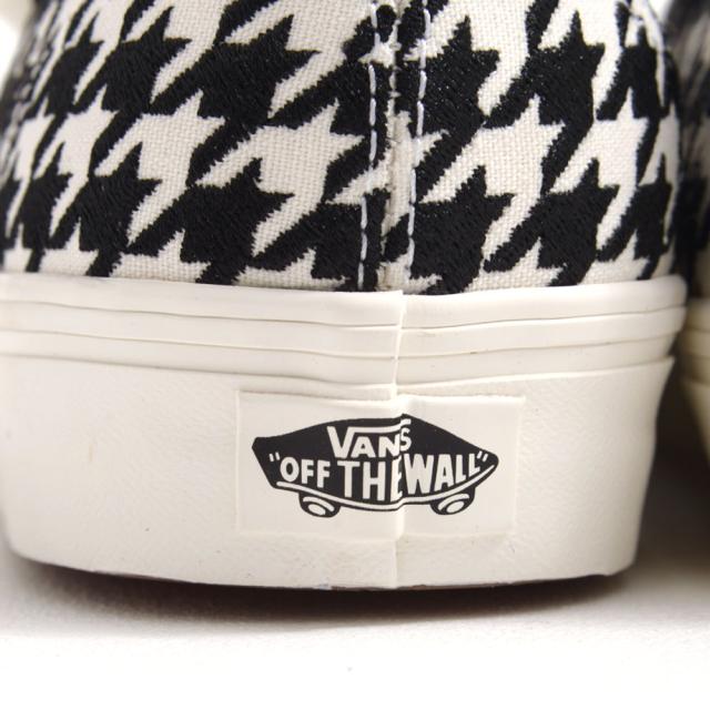 VANS ヴァンズ バンズ スニーカー メンズ ブランド VN000BW5YB2 国内正規品 靴 シューズ Authentic オーセンティック ハウンドトゥース 千鳥格子 チェック柄 ローカット ホワイト ブラック 白 黒 26.0cm 26.5cm 27.0cm 27.5cm 28.0cm 春 [VN000BW5YB2]