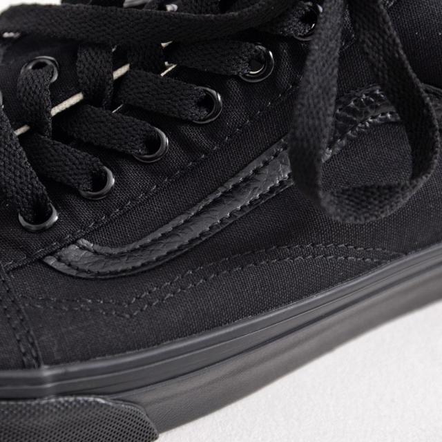 VANS バンズ ヴァンズ スニーカー メンズ おしゃれ ブランド OLD SKOOL オールドスクール ローカット 靴 くつ クツ シューズ 大人 カジュアル シンプル ストリート ユニセックス オールブラック ブラック 黒 26cm 26.5cm 27cm 27.5cm 28cm 国内正規品 [VN000D3HBKA]