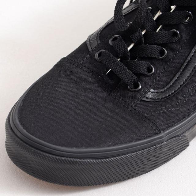 VANS バンズ ヴァンズ スニーカー メンズ おしゃれ ブランド OLD SKOOL オールドスクール ローカット 靴 くつ クツ シューズ 大人 カジュアル シンプル ストリート ユニセックス オールブラック ブラック 黒 26cm 26.5cm 27cm 27.5cm 28cm 国内正規品 [VN000D3HBKA]