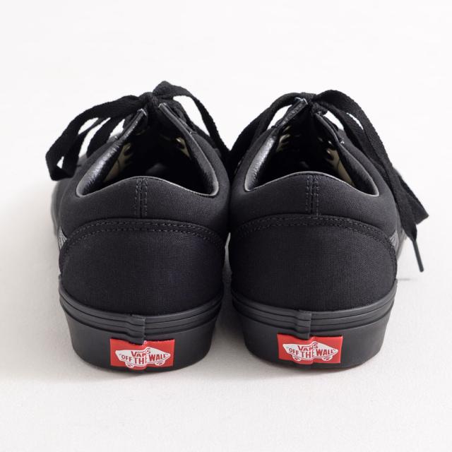 VANS バンズ ヴァンズ スニーカー メンズ おしゃれ ブランド OLD SKOOL オールドスクール ローカット 靴 くつ クツ シューズ 大人 カジュアル シンプル ストリート ユニセックス オールブラック ブラック 黒 26cm 26.5cm 27cm 27.5cm 28cm 国内正規品 [VN000D3HBKA]