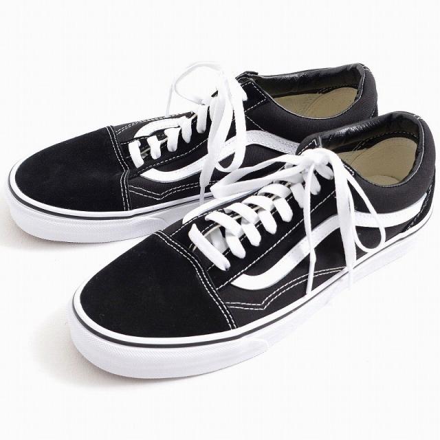VANS バンズ ヴァンズ スニーカー メンズ おしゃれ ブランド Old Skool ブラックホワイト オールドスクール ローカット 靴 黒 シンプル 定番 カジュアル 男性 男 26cm 26.5cm 27cm 27.5cm 28cm 国内正規代理店 正規品 VN000D3HY28 即日発送 [VN000D3HY28]
