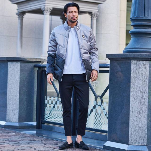 セール価格 SALE 中綿ジャケット メンズ ブランド おしゃれ ジップ