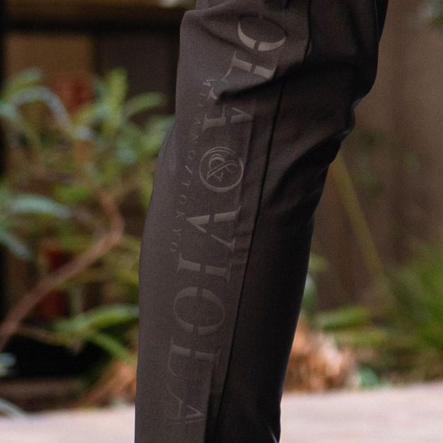 リブパンツ メンズ イージーパンツ ストレッチパンツ テーパードパンツ