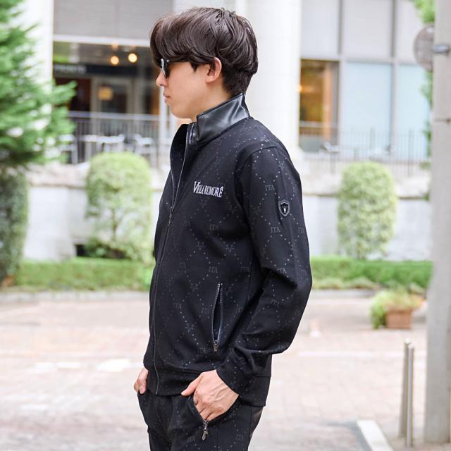 ブルゾン メンズ アウター ジップジャケット ジャージ VIOLA ヴィオラ