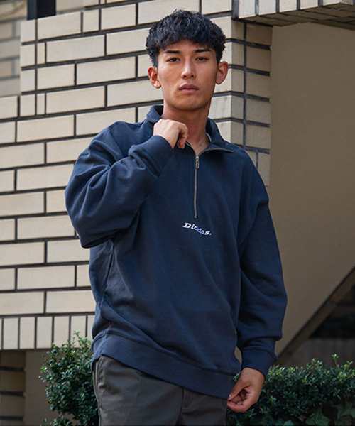 セール SALE Dickies ディッキーズ トレーナー ハーフジップ プル